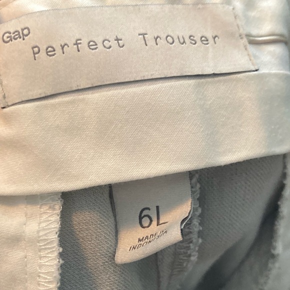 Dark Academia Grey Baggy Trousers - Picture 4 of 4